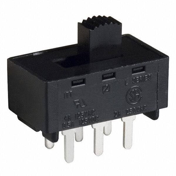 SWITCH SLIDE DPDT 4A 125V
