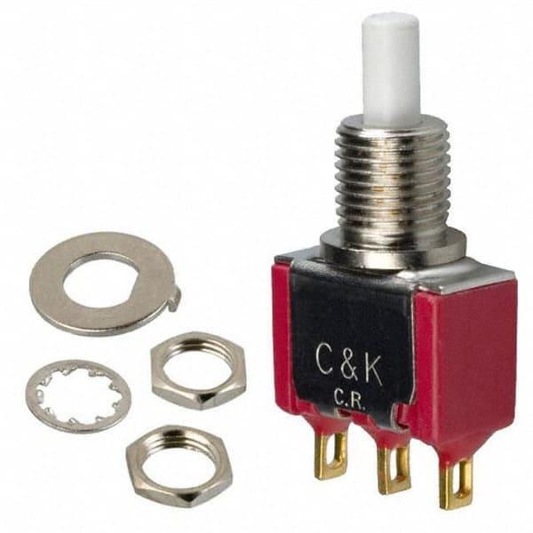 SWITCH PUSH BUTTON 0.4VA 20V/20V SPDT