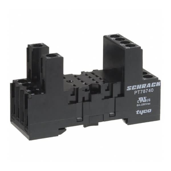 RELAY SOCKET DIN RAIL 14PIN PT78740 - 4-1415033-1