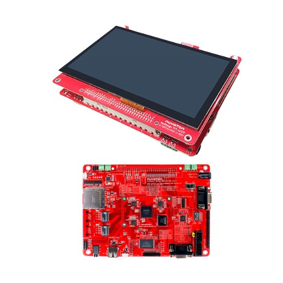 EVAL BOARD FOR MA35D1 MPU WITH TFT - NK-HMI-MA35D1-S1