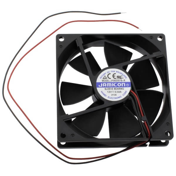 FAN 92x92x25MM 12V 0.31A 3.72W 3200RPM - JF0925S1S--R