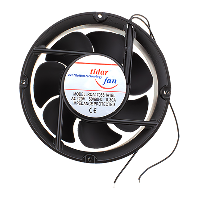 FAN 162x150x55MM 220V 0.30A 46-44W 3000RPM BB MET - RQA17055HA1BL