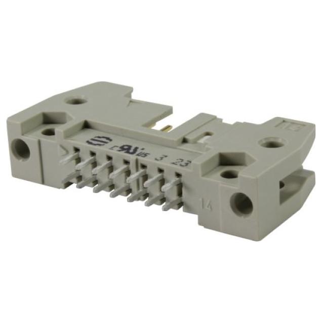 BOX HEADER LOCKED 10PIN(2x5) 2.54mm THT V/T