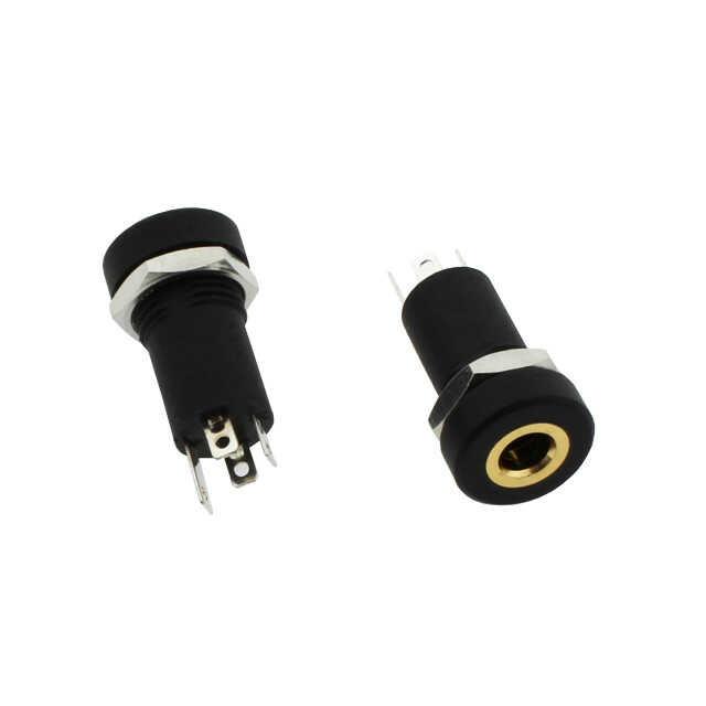 CONNECTOR STEREO JACK FEMALE THT V/T 3.5MM