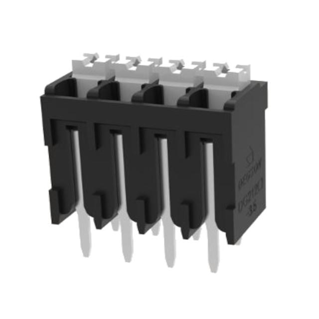 TERM.BLK.3.50MM 4P PCB SPRING TYPE