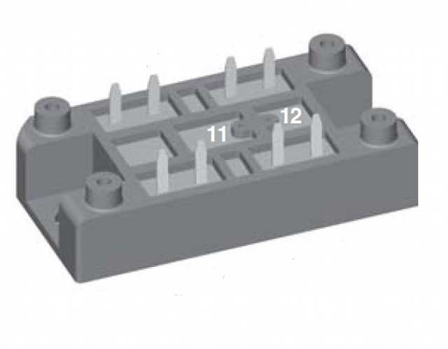 DIODE BRIDGE 53A 1600V +IGBT+DIODE IXYS - VUB72-16NO1