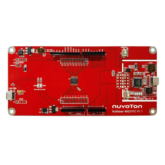 EVAL BOARD FOR MG51FC MCU 8 BIT 8051 - NK-MG51FC