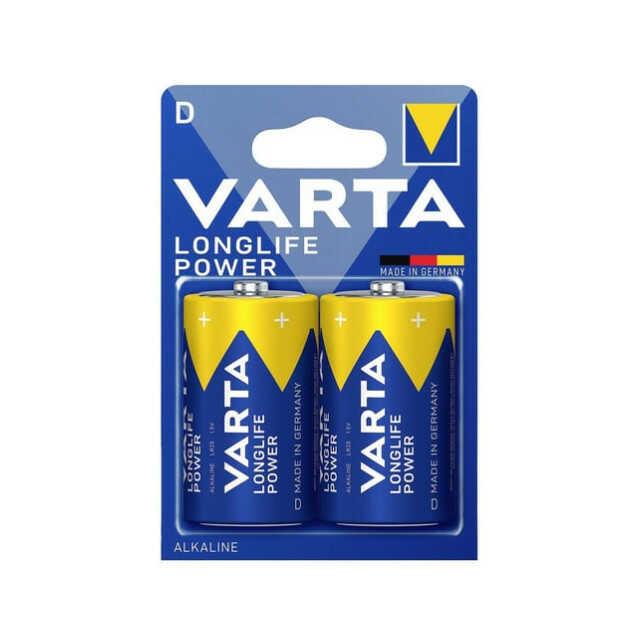 VARTA 4920 TYPE D LONGLİFE ALKALİN PİL 2Lİ PAKET