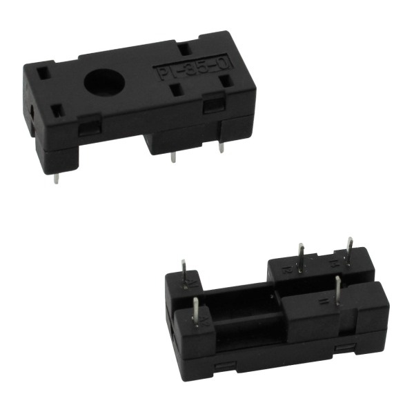 RELAY SOCKET DIN RAIL 5PIN SCREW - PSP-05A