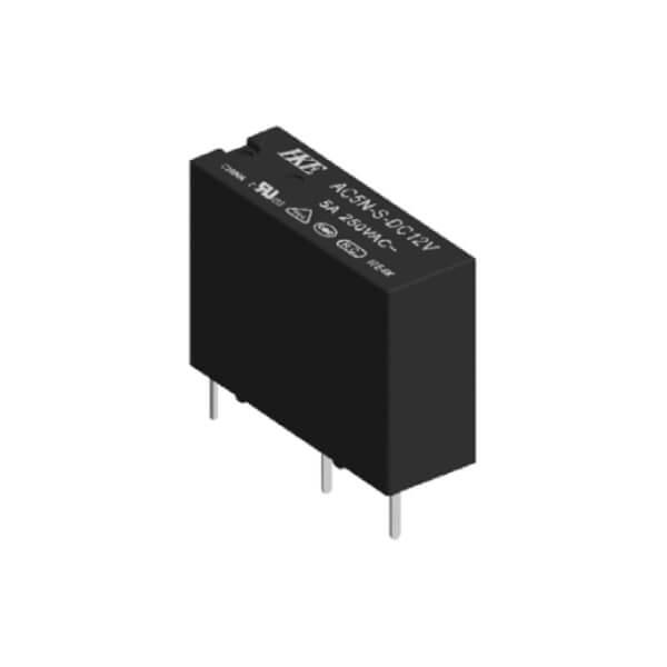 RELAY POWER 5A 12VDC 1FormA