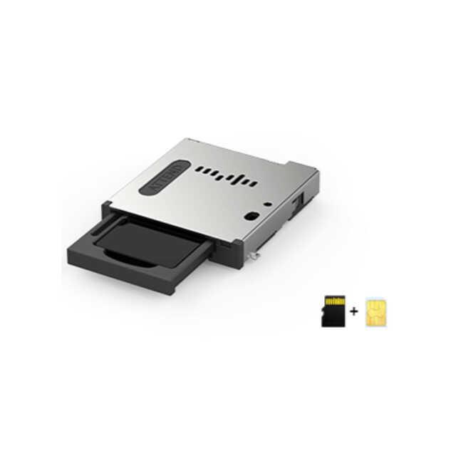 MICRO SD AND NANO SIM SOCKET TRAY PUSH-PUSH REEL