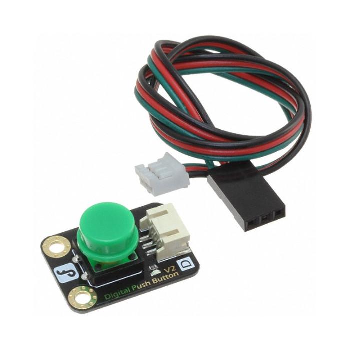 GRAVITY DIGITAL PUSH BUTTON (GREEN)
