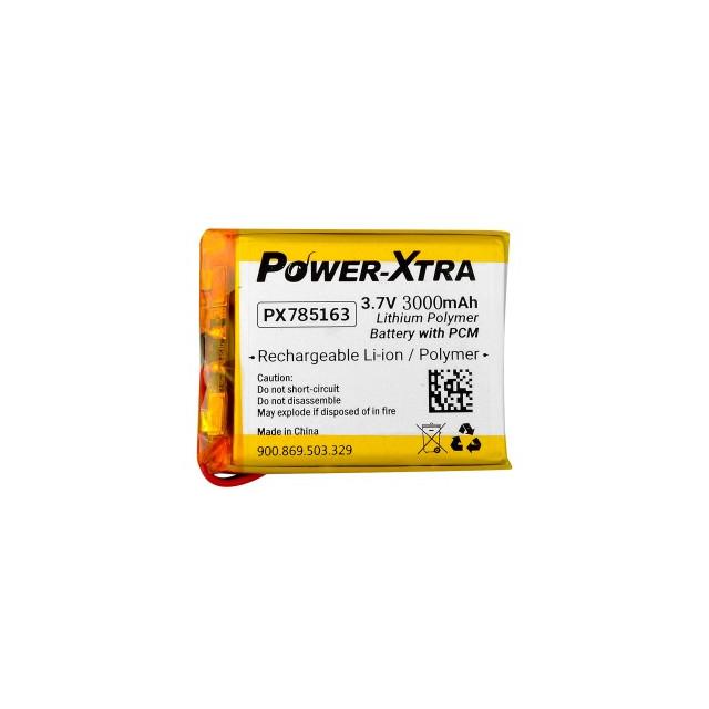 BATTERY Lİ-POLYMER 3.7V 3000MAH 2PİN W CONNECTOR