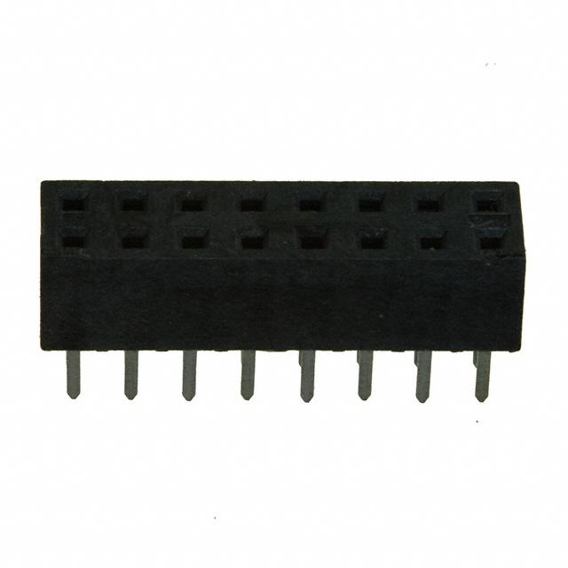 CONN RCPT 16POS 0.079 GOLD PCB