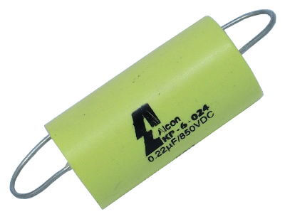 CAP.SNUB.0.22uF 850VDC 17x35 10% AXIAL (KP-6-024) - NI00U22085000KP60024K01