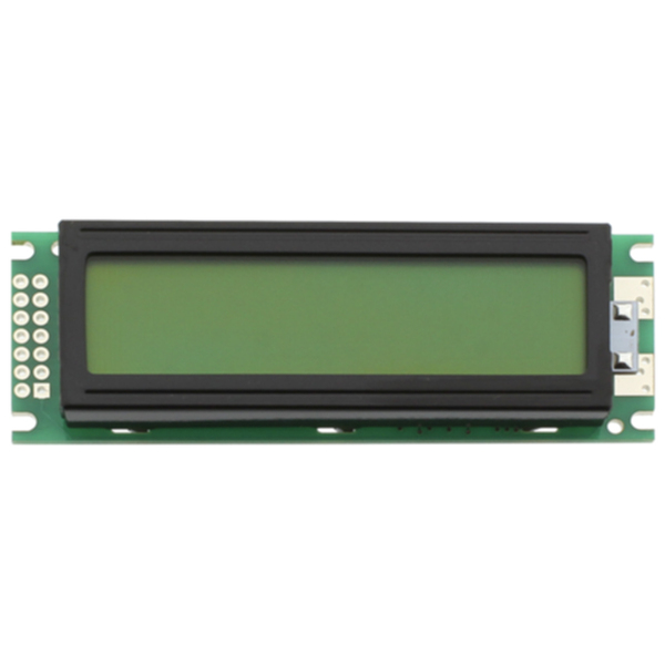 LCD CHARACTER 16X2 STN YELLOW GREEN 5V - PCM1602N-FL-YBS-01