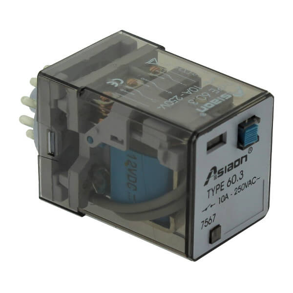 RELAY POWER 10A 12VDC 3PNC 11PIN DRAGON - 60.3-3-12VDC