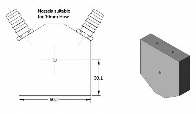 HEATSINK WITHOUR BUSBAR - XW076NC16A