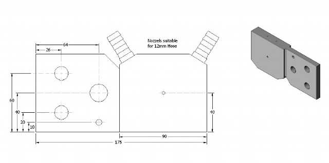 HEATSINK WITH BUSBAR - XW116ZC20B