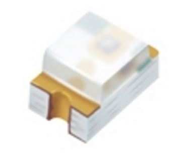 LED SMD 0805 YELLOW 100mcd 120° WATER CLEAR - LED XC-0805YVC