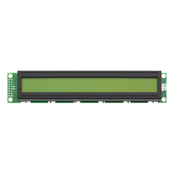 LCD CHARACTER 40X2 STN POSITIVE YELLOW GREEN 5V - GDM4002A-FL-YBS-R