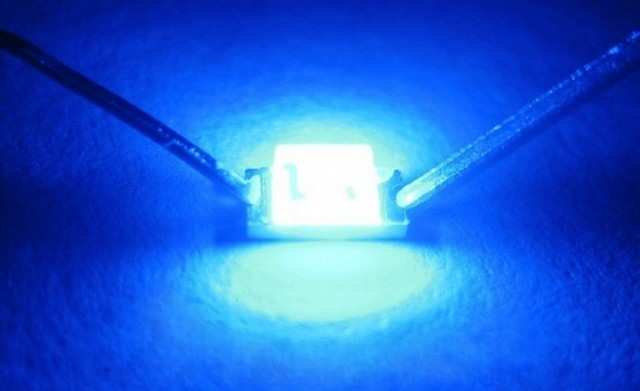 LED SMD 0805 BLUE 80mcd 130° WATER CLEAR - SB-172DNB-CT