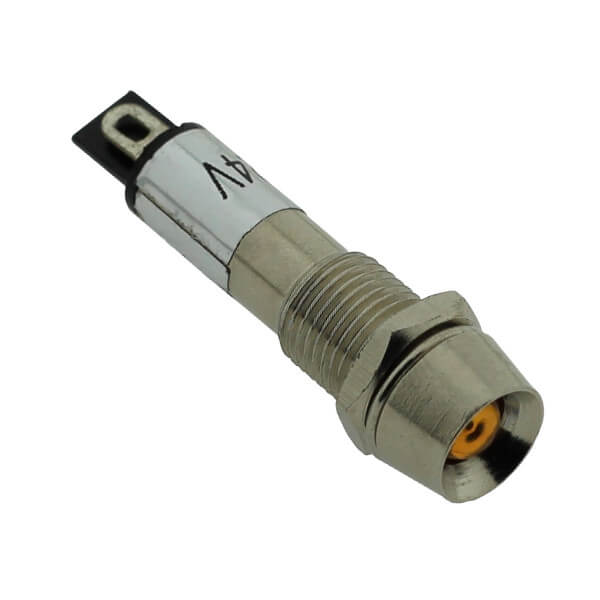 INDICATOR LED AMBER 24VDC - LED INDICATOR-24VDC