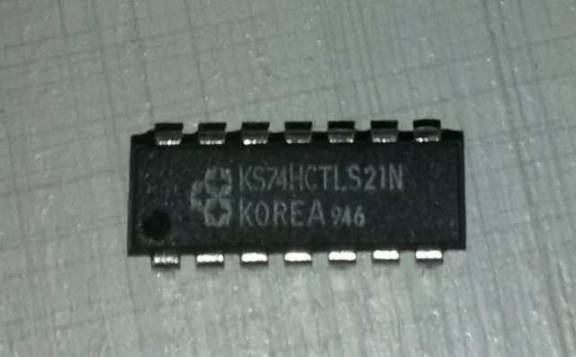 IC-74HCCTLS21 SAMSUNG - KS74HCTLS21N