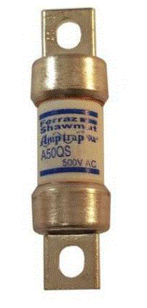 FUSE 50A 500V CYLIN. BLADE FERRAZ SHAWMUT - A50QS50-4Y