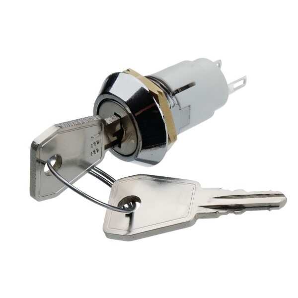 SWITCH KEYLOCK SPDT 60° LORLIN - SRL-5-M-S-2