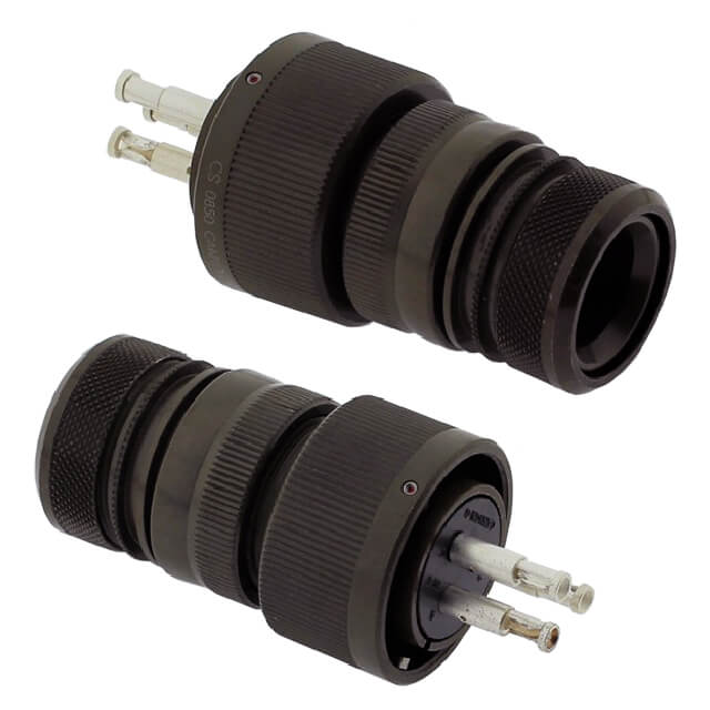 CONNECTOR 3 PİN AWG12 DİŞİ PANEL TİPİ KAD KAPLI - CA3106E20-3S-B-15