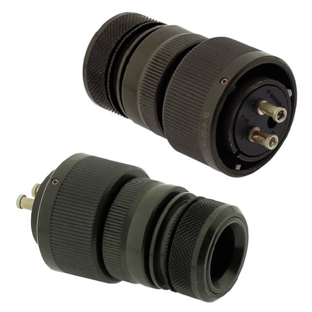 CONNECTOR 3 PİN AWG12 ERKEK PANEL TİPİ KAD KAPLI - CA3106E20-3P-B-15