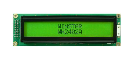 LCD CHARACTER 24X2 STN POSITIVE YELLOW GREEN 5V - WH2402A-YYH-JT#