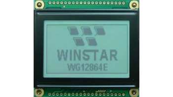 LCD GRAPHIC 128X64 STN NEGATIVE BLUE 5V - WG12864E1-TMI-V#N