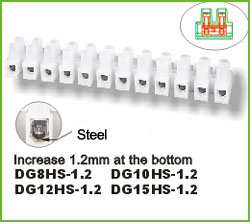 CONNECTOR SCREW 12PIN GAOSONG - DG8HS-1.2-12P-17-100SH