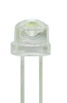 LED 4.8MM WHITE 1800mcd 110° WATER CLEAR - FYL-48D2UWC1A