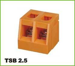 TERM.BLK.9.50MM 2P TRAFO TYPE ORANGE - TSB2.5-02P-15-01AH