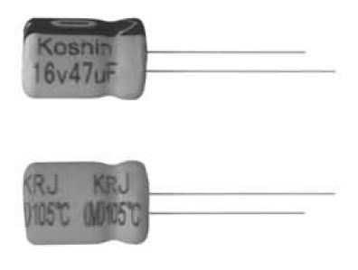 CAP.EL.100uF 10V 5x7 5MM 105C TB KOSHIN