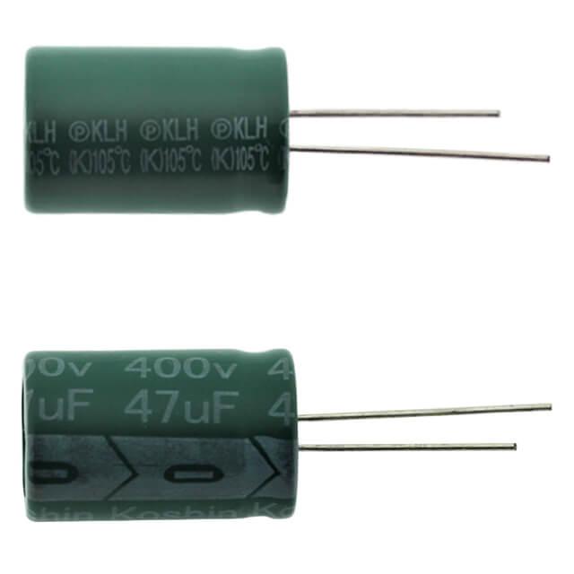 CAP.EL.47uF 400V 16x25 7.5MM 10% 105C L.ESR BLK KO - PKLH-400V470KJ250