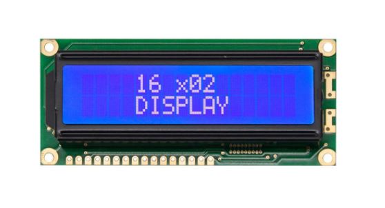 LCD CHARACTER 16X2 STN NEGATIVE BLUE 5V - WH1602J-TMI-CT#