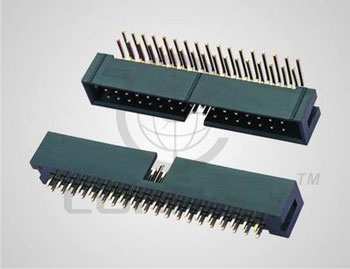 CONNECTOR BOX HEADER 40PIN(2x20) THT R/A MALE - DS1013-40RSIB-B-0