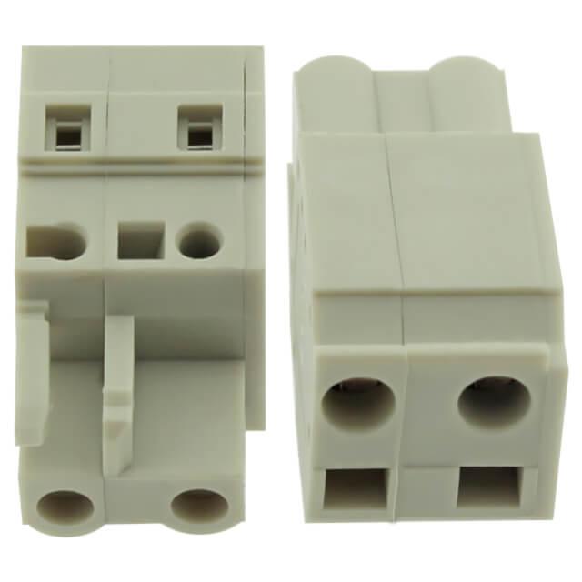 TERM.BLK.7.50MM 2P 180C FEMALE GRAY GAOSONG - 8EDGKB-7.5-02P-11-01SH