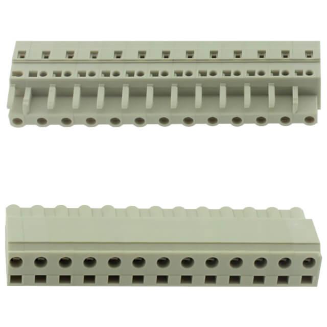 TERM.BLK.7.50MM 13P 180C FEMALE GRAY GAOSONG - 8EDGKB-7.5-13P-11-01SH