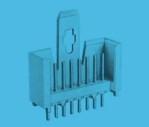 MINIMODUL CONNECTOR 7PIN 180C MALE TUNIK - TMK2007