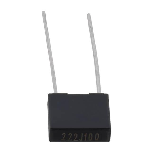CAP.POL.2n2 100VDC 5MM 5% MKT BOX TB FARATRONIC - C242A222J20A201