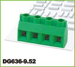 TERM.BLK.9.52MM 2P PCB TYPE GREEN - DG636-9.52-02P-14-00AH