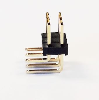 PIN HEADER 6PIN(2x3) 2.00mm THT R/A 3.9X2.8X2.5MM - 5PH2RDA15203G0NNBU-3.9X2