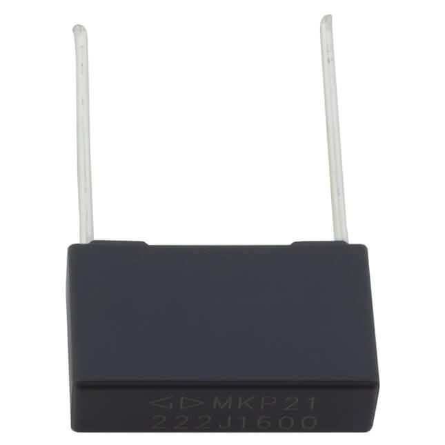 CAP.POL.2n2 1600VDC 15MM 5% MKP TB FARATRONIC - C323C222J60A605