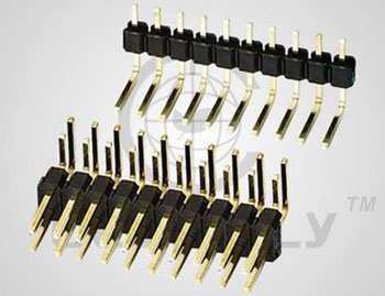 PIN HEADER 7PIN(1x7) 2.54mm A3.0-B4.5-C7.36mm THT - DS1022-1X7RDF1-3-4.5-7.3