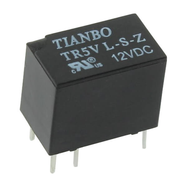 RELAY 1A 12VDC 1FormC TELECOM TYPE - TR5V-L-S-Z/12VDC